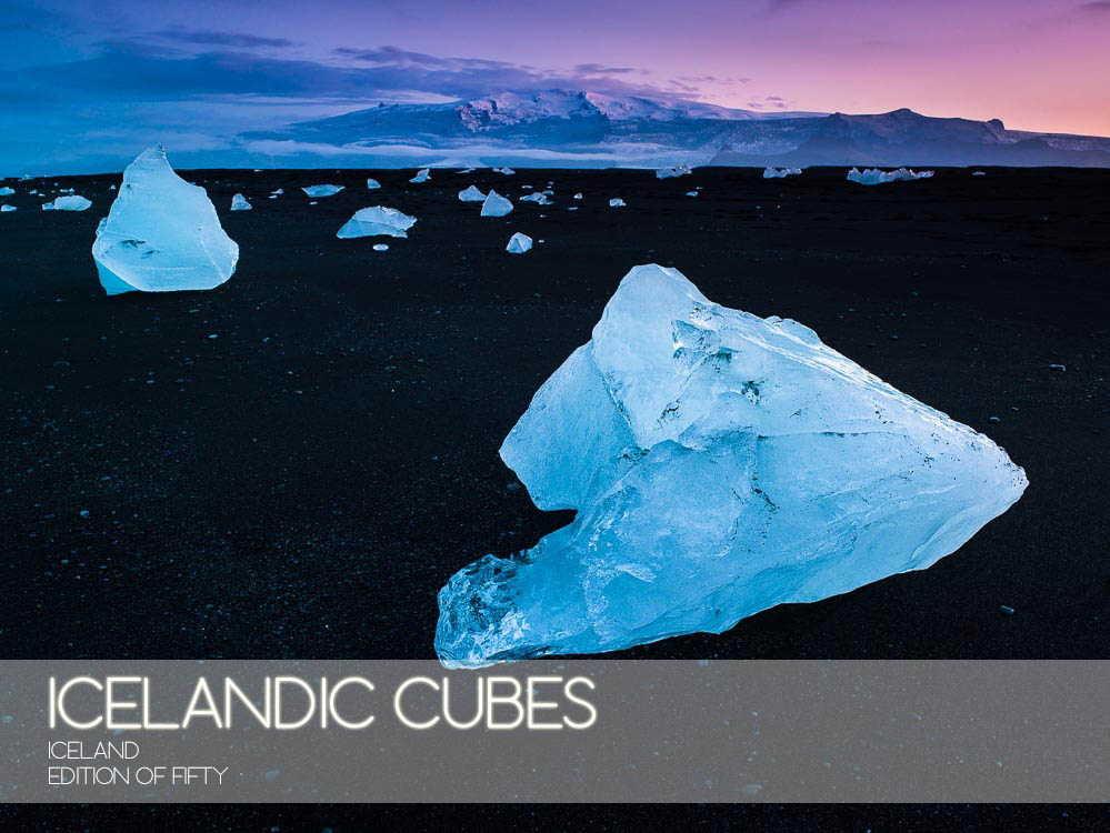 Midnight light in Iceland is a dreamy thing indeed.   Huge ice chucks wash ashore from nearby glaciers.