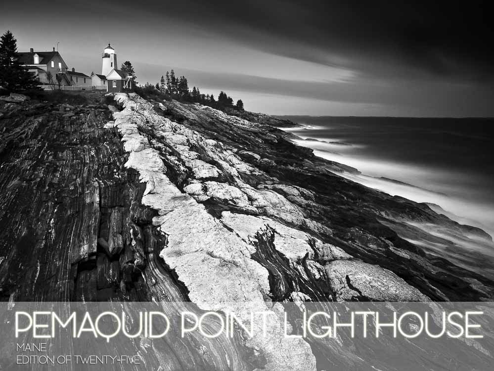 Layers of rock make this lighthouse's perch a special treat. Maine's coastline offers rugged beauty for all that choose to explore...