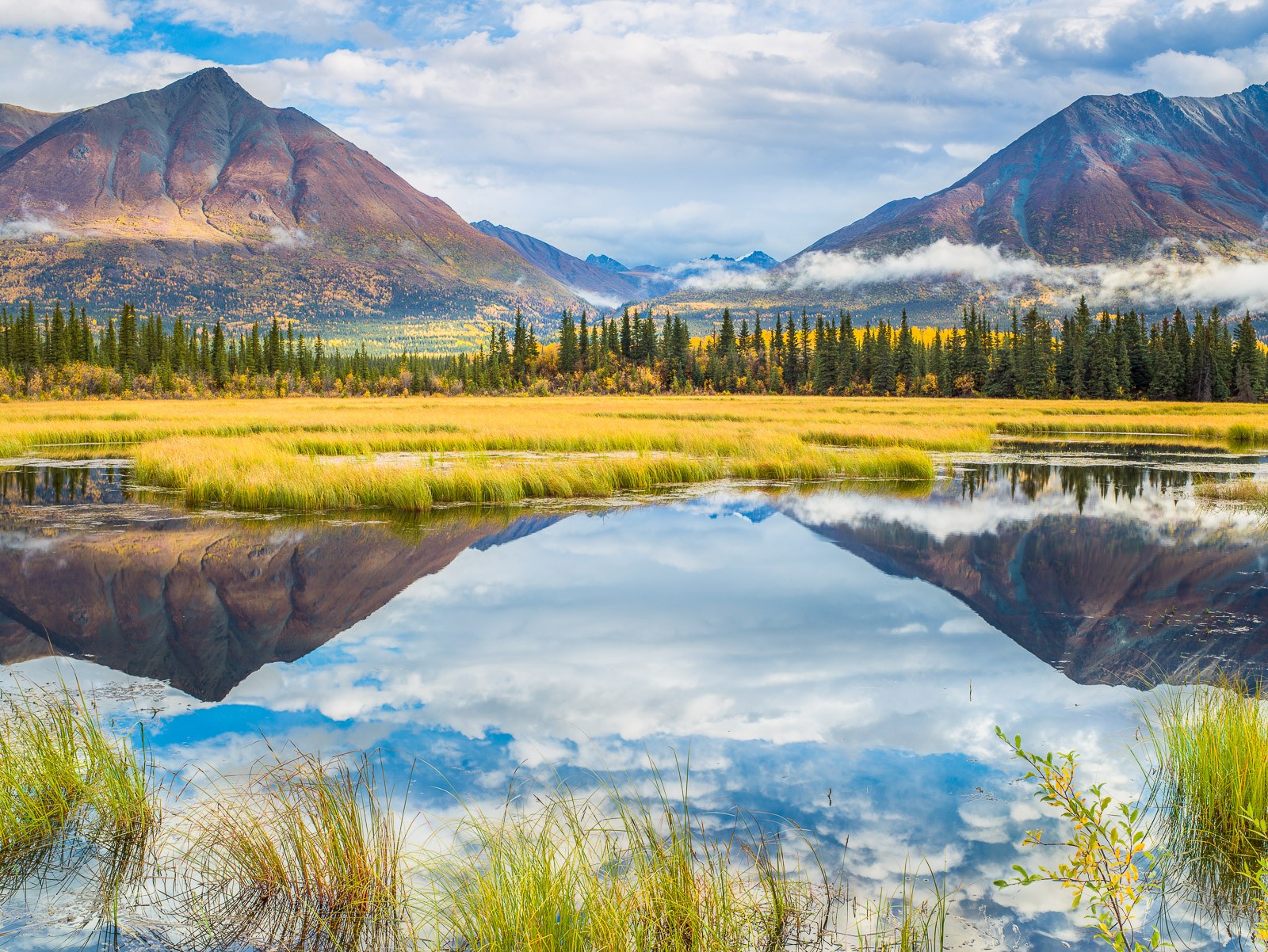 While treking through Wrangell St. Elias Park and Preserve I came across this incredible scene.  Before I knew it half the day...