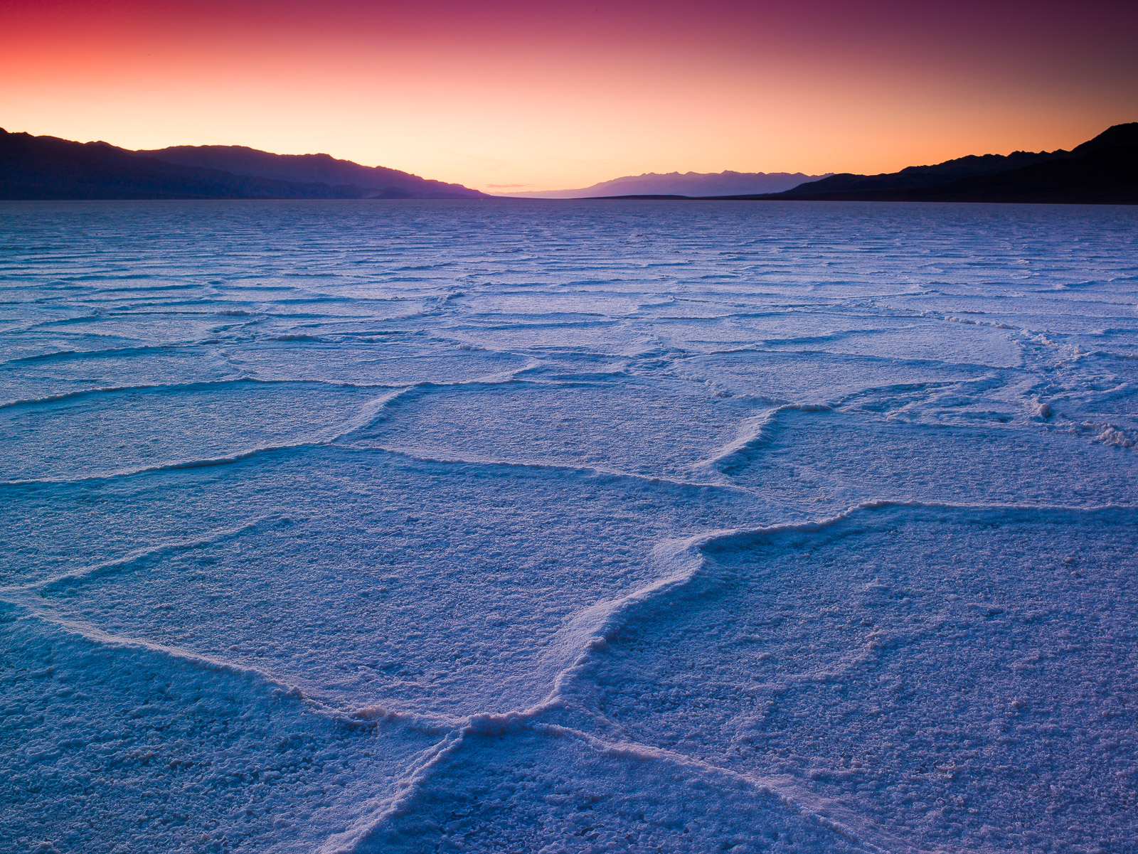 Patterns seem to go on and on, but your water supply doesn't.   As if walking on the moon Death Valley offers adventures that...